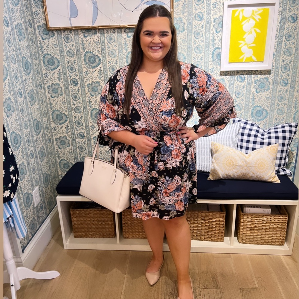 Angie 2XL Floral Dress